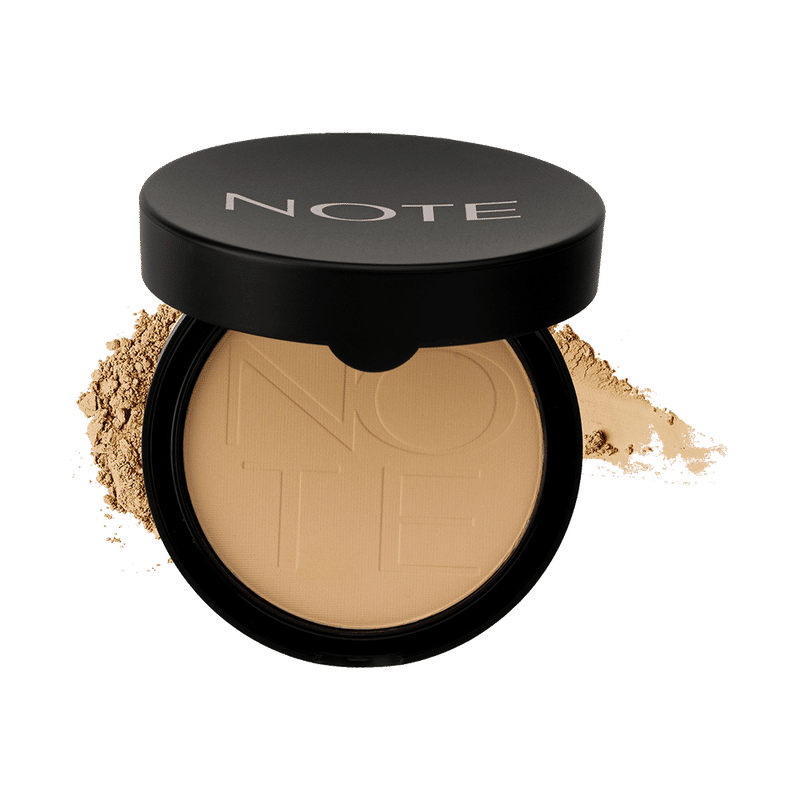 Note Cosmetique Luminous Silk Compact Powder-06 Dark Honey