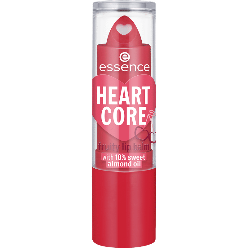 Essence Heart Core Fruity Lip Balm-01 Crazy Cherry