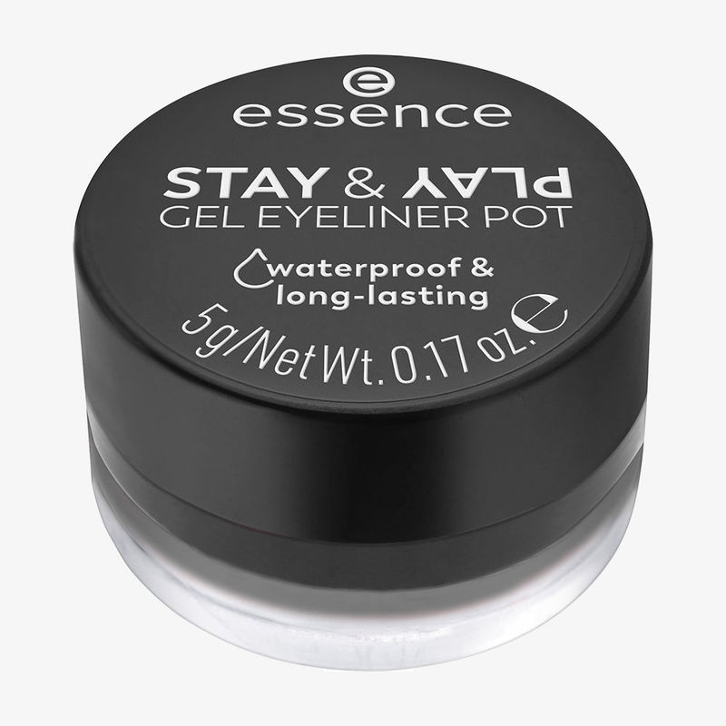Essence Stay & Play Gel Eyeliner Pot-Black 01