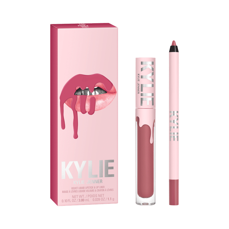 Kylie Cosmetics 2-Pc Velvet Lip Kit-100 Poise K