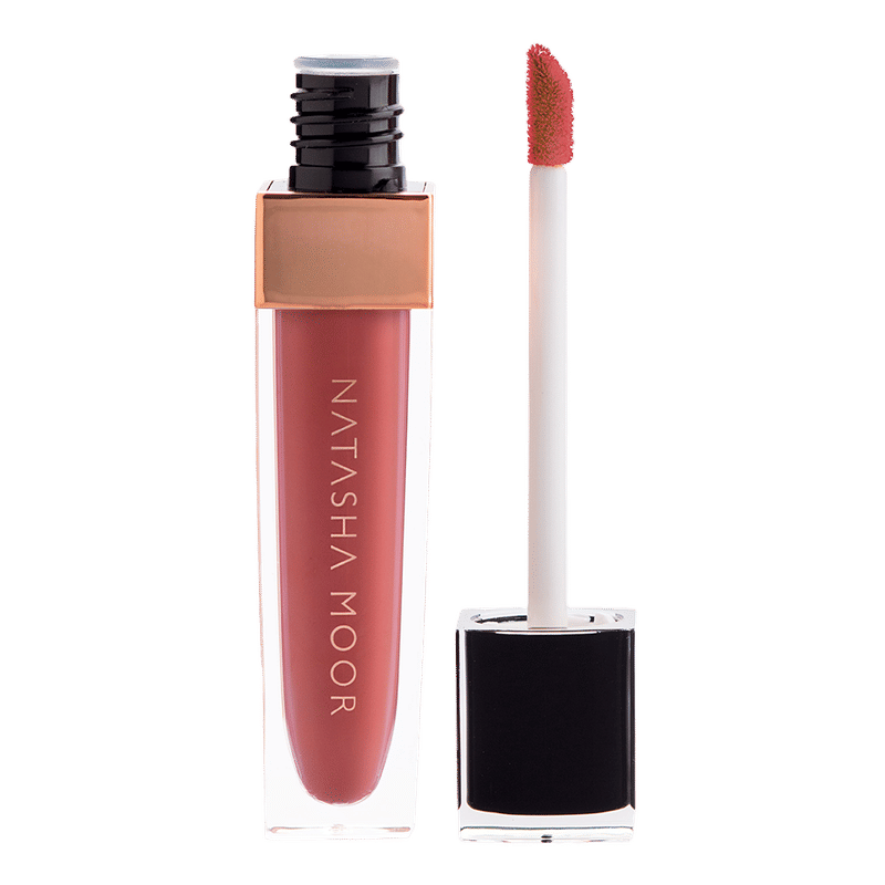 Natasha Moor Cosmetics Molten Matte Liquid Lipstick-Bulletproof