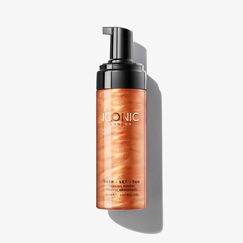 ICONIC London Prep Set Tan Mousse-Glow