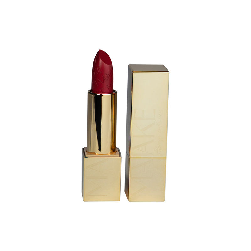 Maake Beauty Metallic Shine Lipstick-Merlot