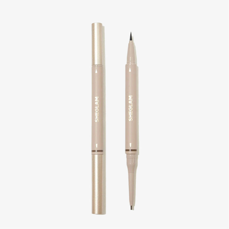 Sheglam Brows On Demand 2-In-1 Brow Pencil-Taupe