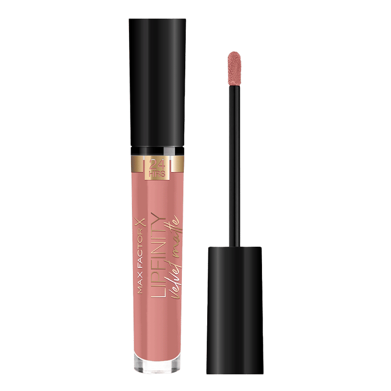 Max Factor Lipfinity Velvet Matte Liquid Lip-Nude Silk 015