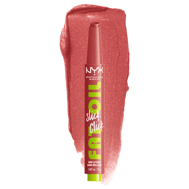 NYX Professional Makeup Fat Oil Slick Click Shiny Lip Balm-No Filter Needed