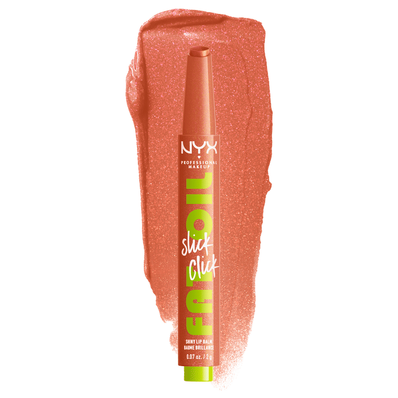 NYX Professional Makeup Fat Oil Slick Click Shiny Lip Balm-Hits Different