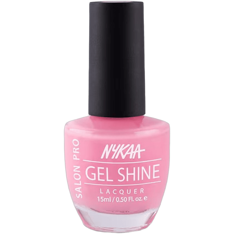 Nykaa Cosmetics Salon Shine Gel Nail Lacquer-Japanese Blossom 214