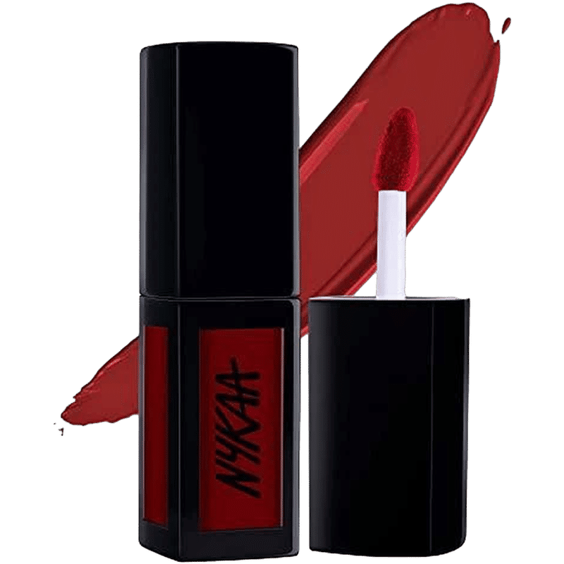 Nykaa Cosmetics Matte To Last Liquid Lipstick-Maharani 02