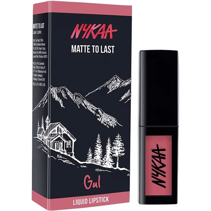 Nykaa Cosmetics Matte To Last Liquid Lipstick-Gul 17