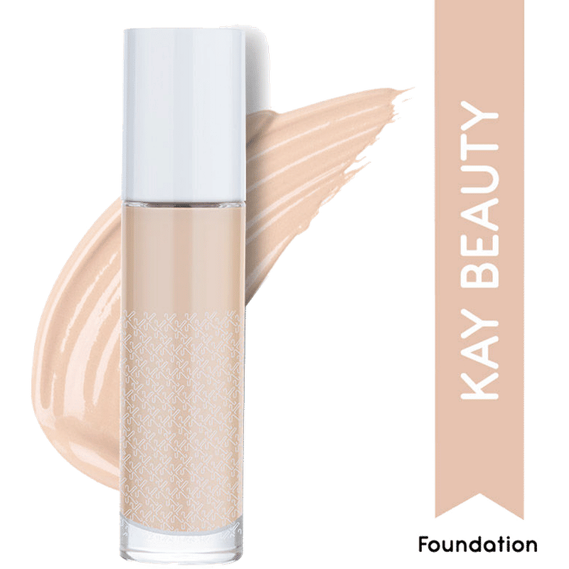 Kay Beauty Hydrating Foundation-100p Light New2 Fg
