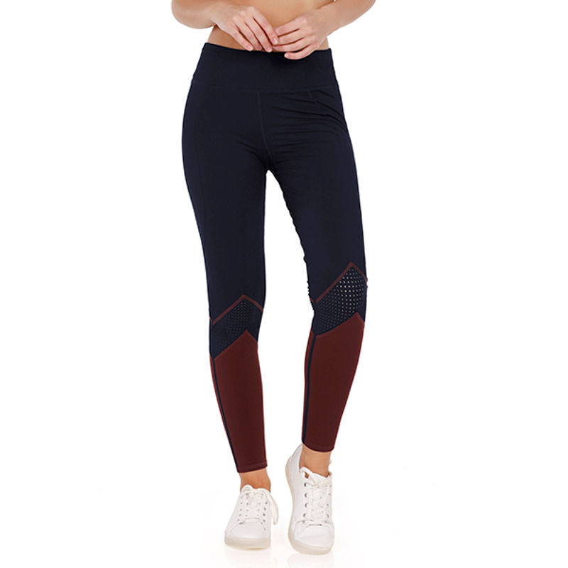 Amante Smooth Fitness Full Length Pant - Multi-Color (L)