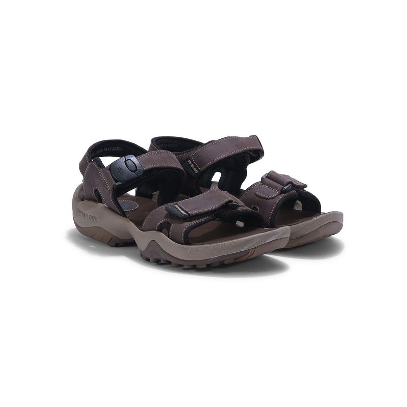 WOODLAND Men Brown Casual Sandals (EURO 40)