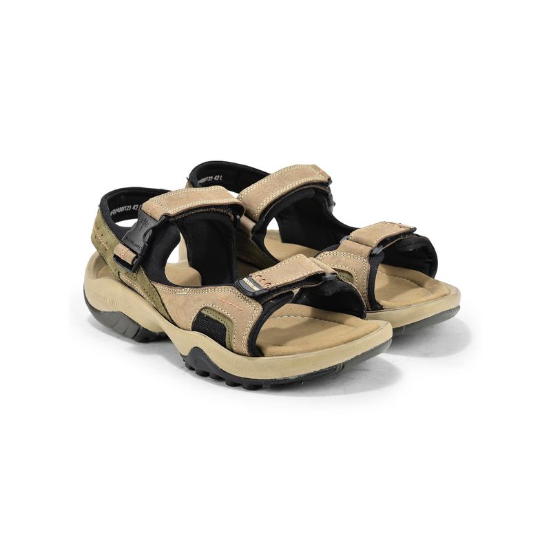 WOODLAND Men Dubai Beige Casual Sandals (EURO 40)