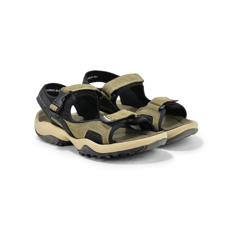 WOODLAND Men Olive Casual Sandals (EURO 43)