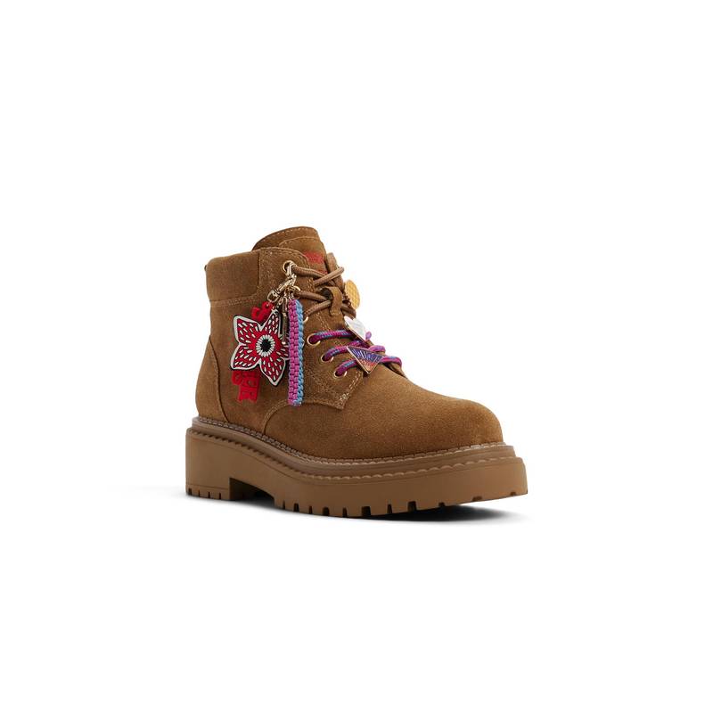 Aldo Therift Women Khaki Casual Boots (UK 4.5)