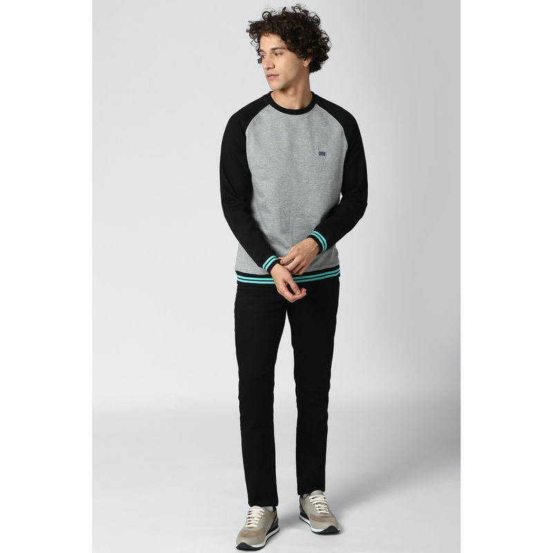 Peter England Jeans Grey Sweatshirt (S)