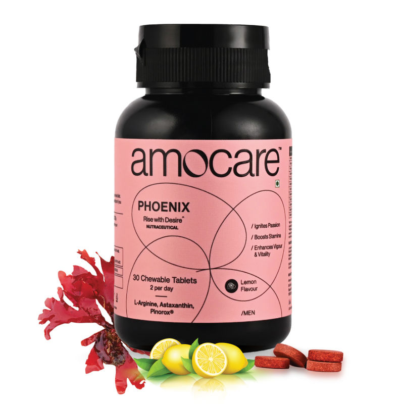 Amocare Phoenix Chewable Tablets for Men - Lemon