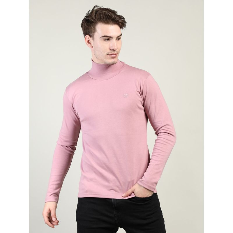 Chkokko Men Winter Wear Cotton High Neck Full Sleeves T-Shirt (3XL)