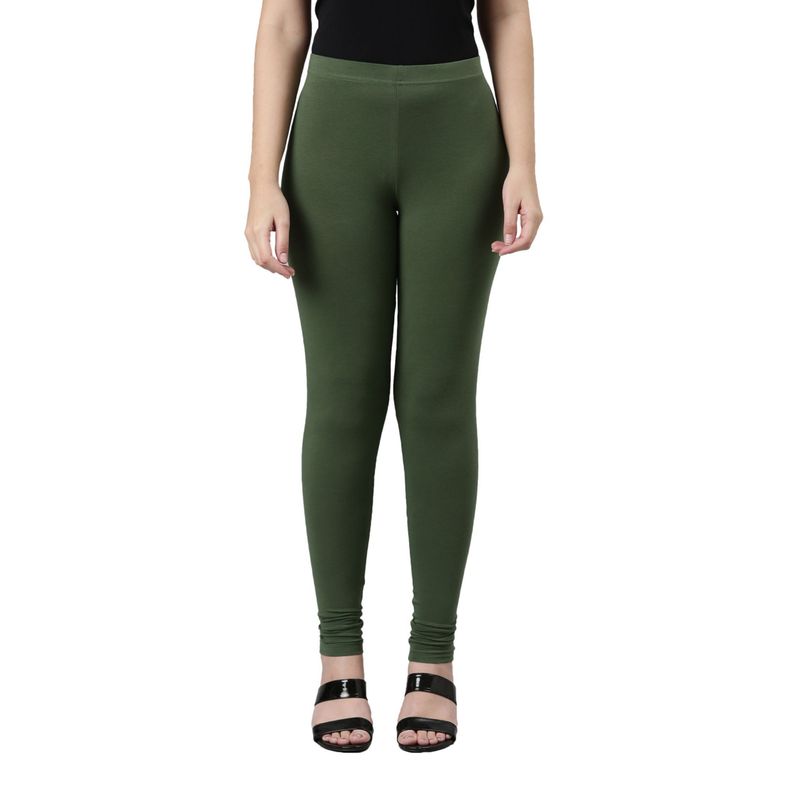 Soleil Green Coloured Legging |buy|