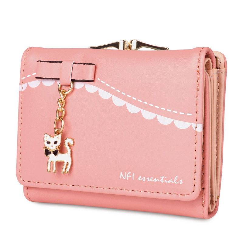 on My Way Out Women's Mini Keychain Wallet