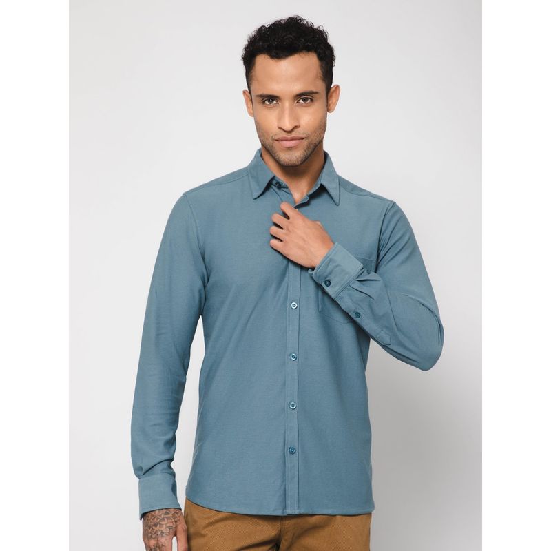 Cantabil Men Teal Shirt (40)