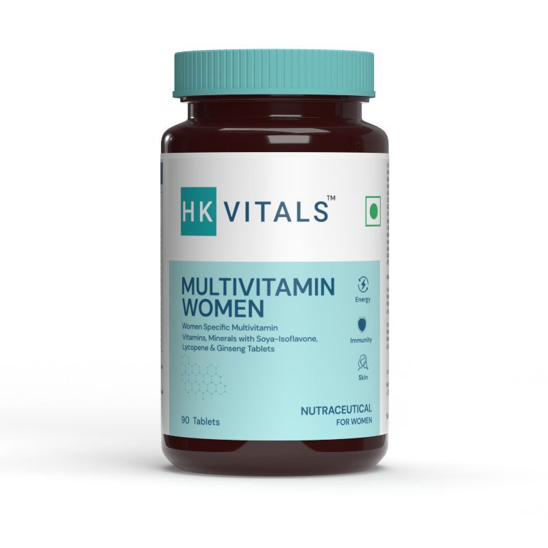 HealthKart HK Vitals Multivitamin for Women, Boosts Energy, Stamina, and Skin Health