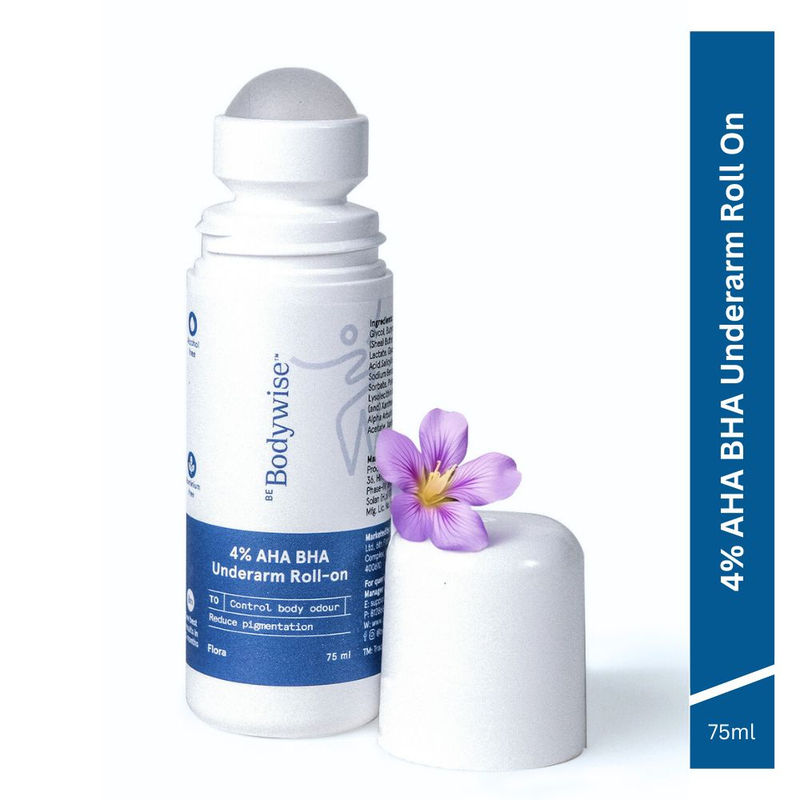 Buy Be Bodywise 4% AHA BHA Underarm Roll On - Treats Pigmentation ...
