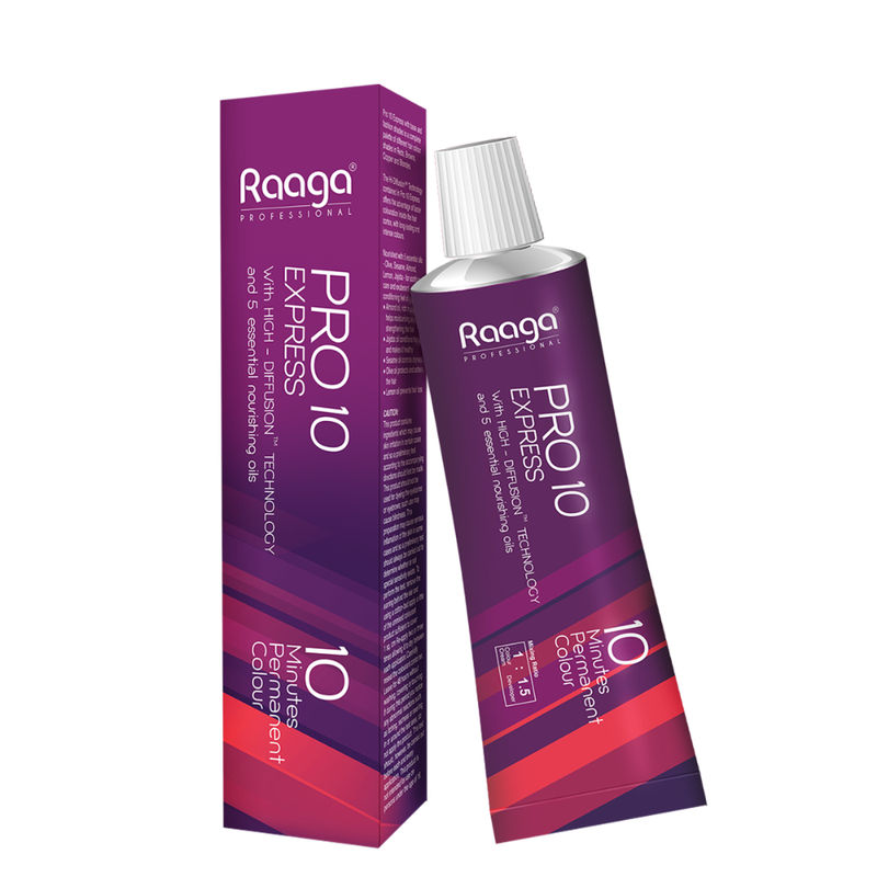 Raaga Professional Pro 10 Express Permanent Hair Colour - Natural Brown