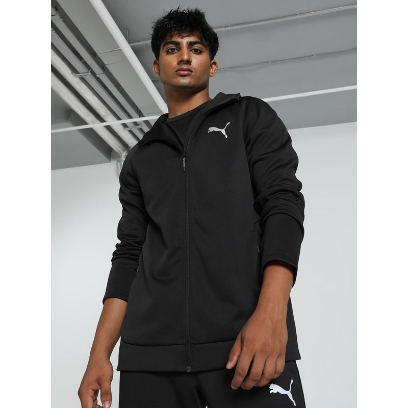 Puma Evostripe Full-Zip Mens Slim Fit Hoodie (S)