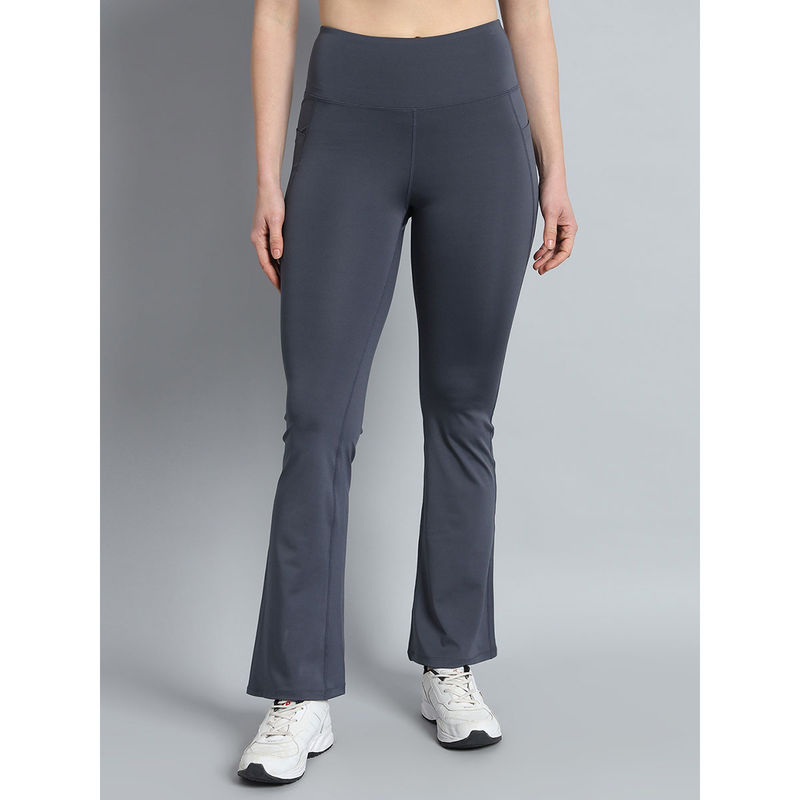Athlisis Women Grey Quick Dry Trackpant (M)