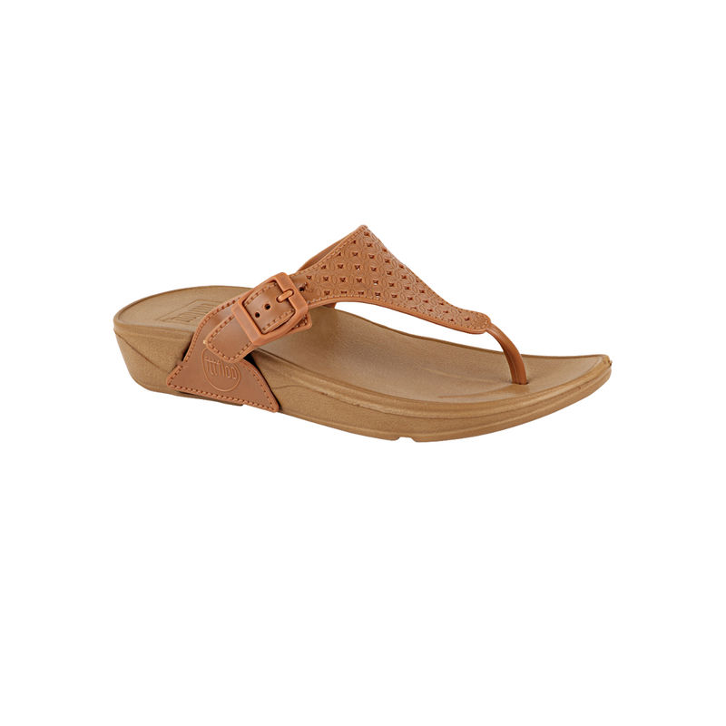 Buy Shoetopia Womens Tan Flipflops Online