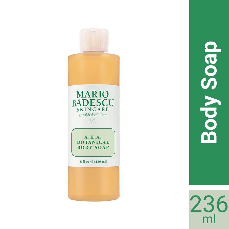 Mario Badescu Exfoliating and Brightening A.H.A Botanical Body Wash with Glycolic Acid