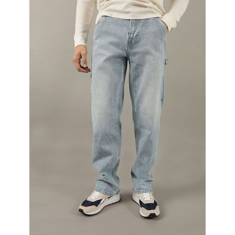 American Eagle Men Blue Flex Carpenter Jean (31)
