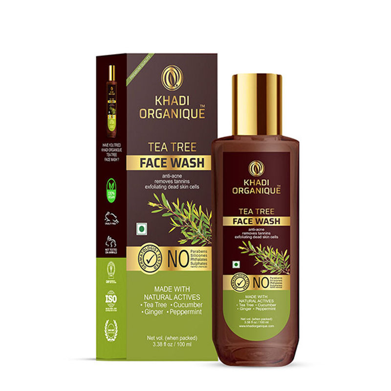 Buy Khadi Organique Tea Tree Face Wash Online