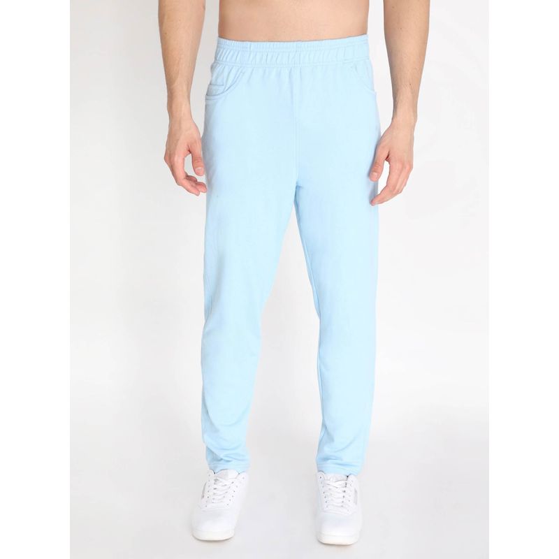 Chkokko Men Cotton Regular Fit Lower - Blue (L)