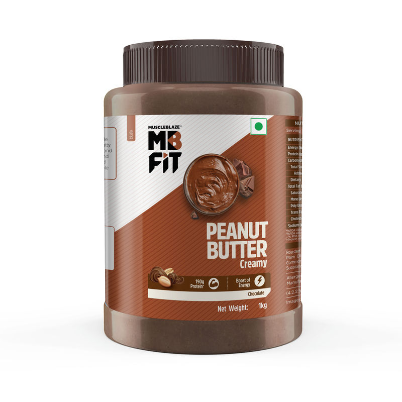 MuscleBlaze Chocolate Peanut Butter - Creamy