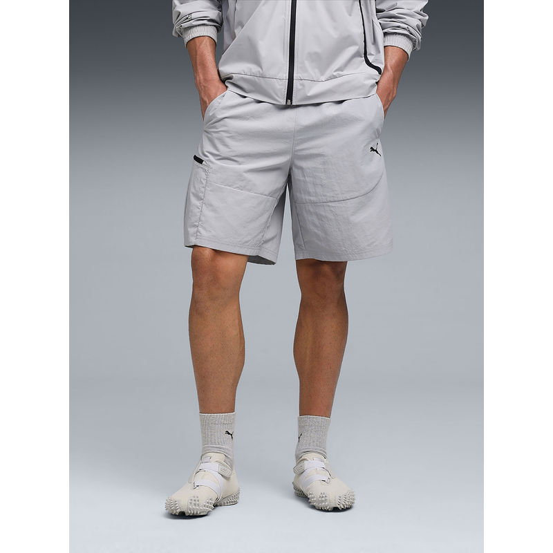 Puma TECH Men Grey Woven Shorts (L)