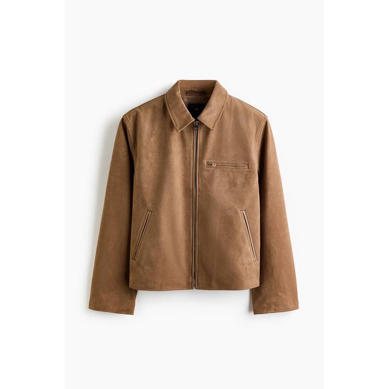 H&M Men Brown Jacket (M)