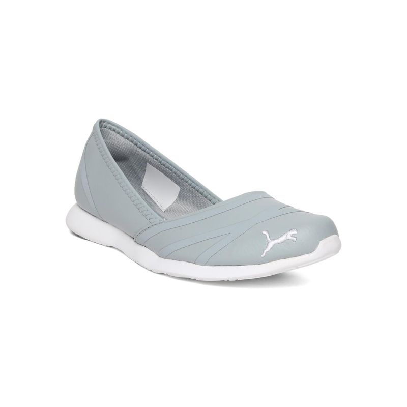 Puma Vega Ballet SL Women Casual Shoes Grey UK 4