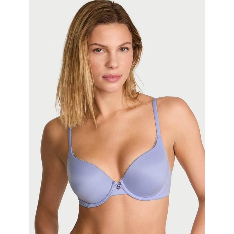 Victoria's Secret Purple Perfect Shape Smooth Push-Up Bra (32B)