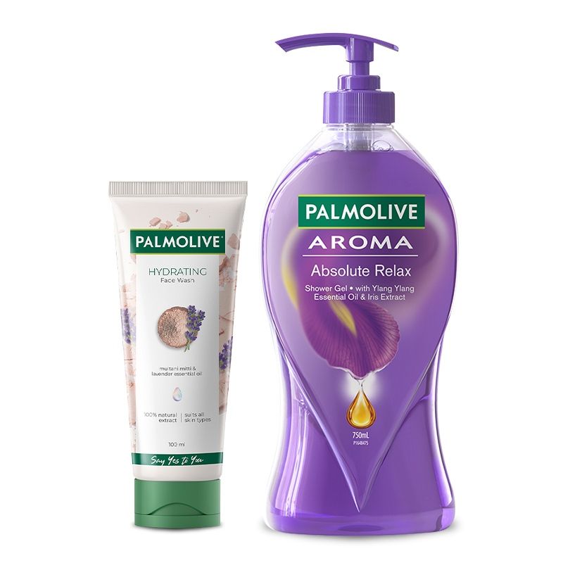 Palmolive Aroma Therapy Absolute Relax Shower Gel & Palmolive Hydrating