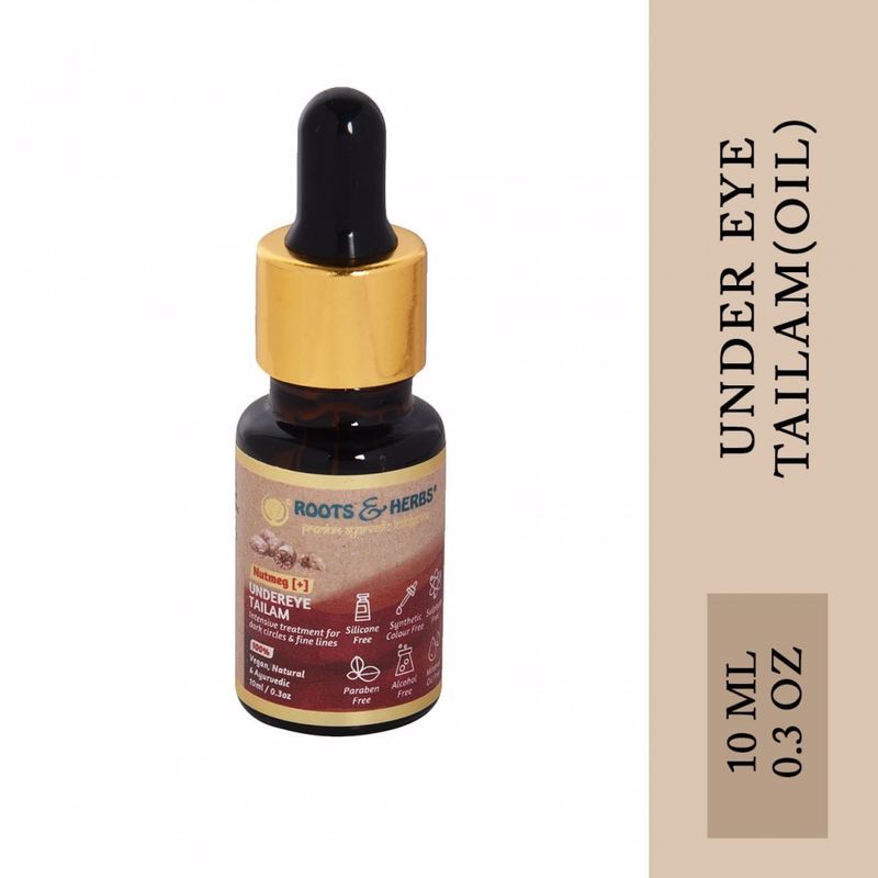 Buy Roots & Herbs Brightening Nutmeg Under Eye Tailam Online