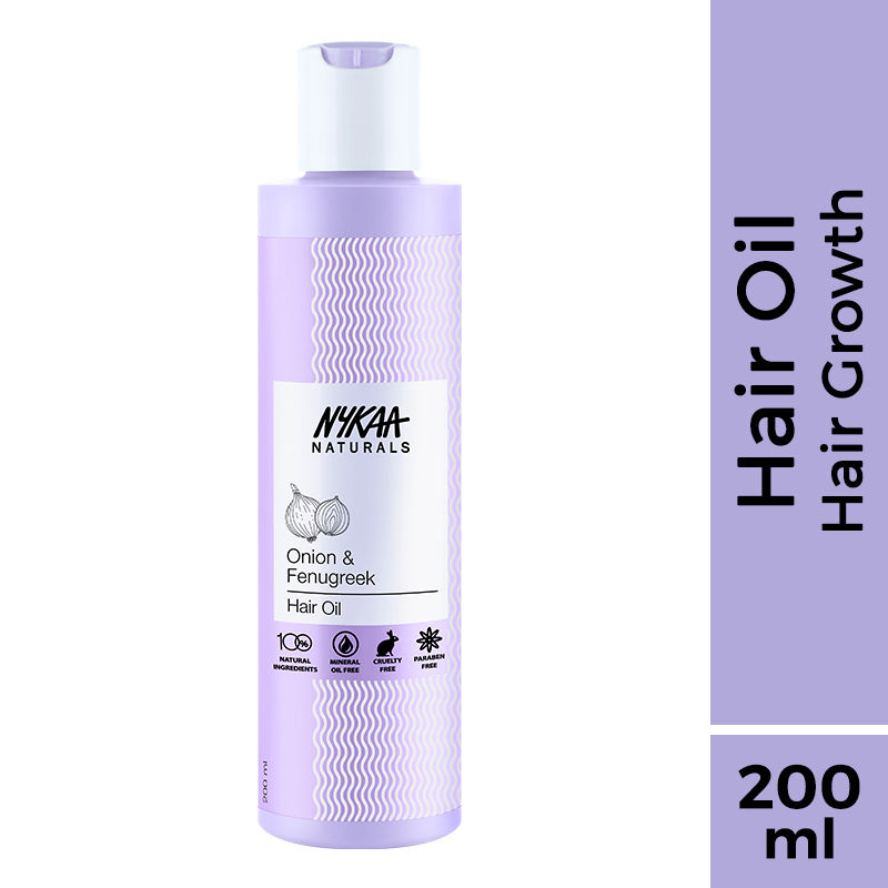 Nykaa Naturals Anti-Hair Fall Hair Oil With Onion & Fenugreek