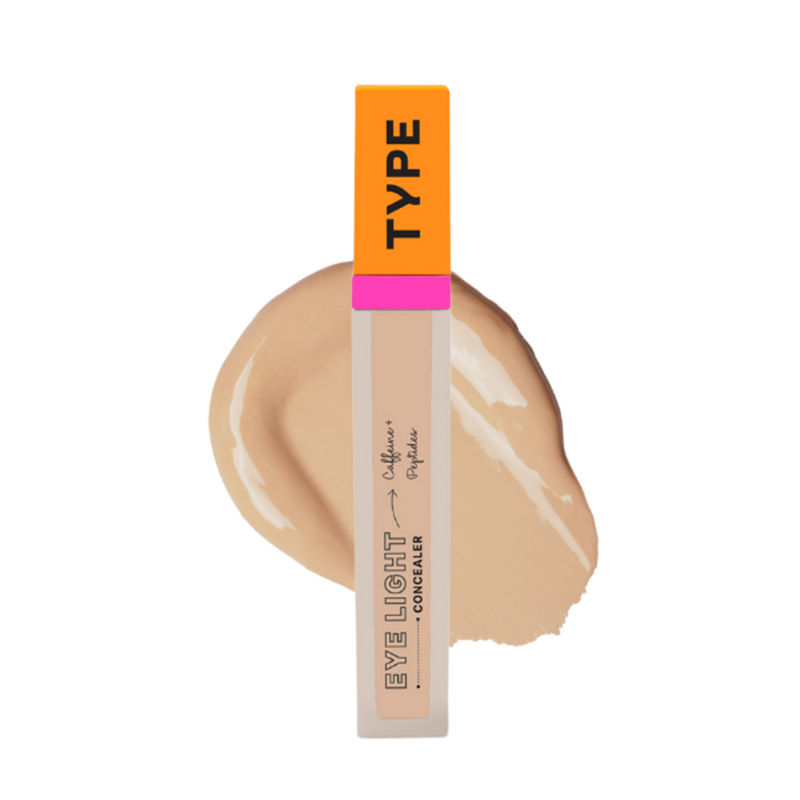 Type Beauty Liquid Concealer For Fine Lines with Caffeine Peptides And Vit C - 15 Frappe