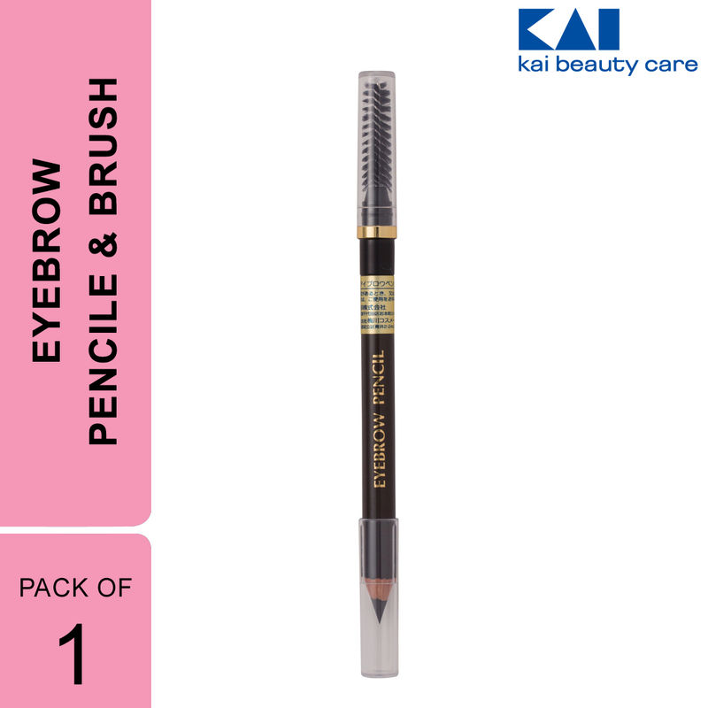 Kai 000HC3710 Eyebrow Pencil Natural Brown With Screw