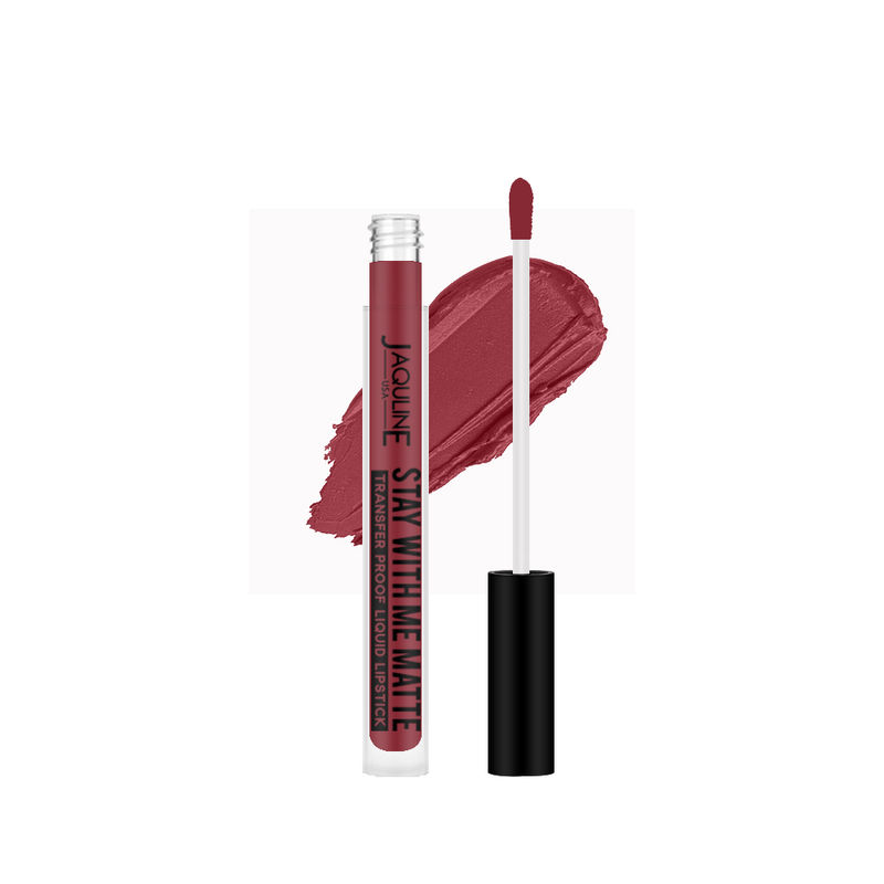 Jaquline USA Stay With Me Liquid Lipstick - Goal Digger