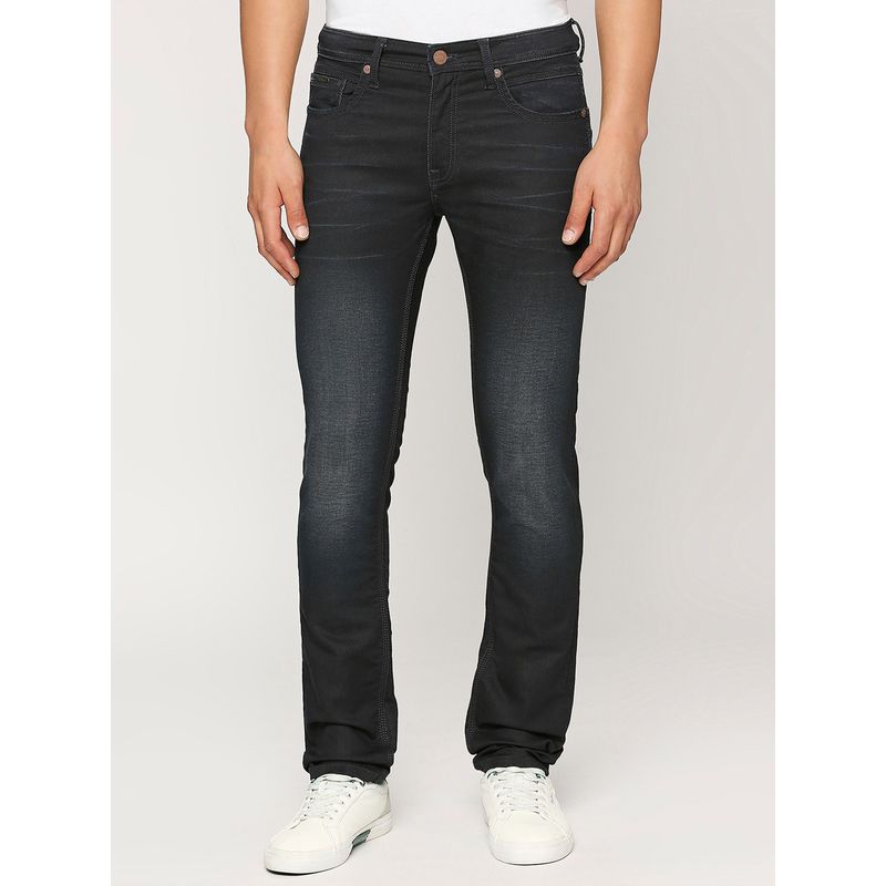 Buy Pepe Jeans Vapour Dark Blue Mid Rise Slim Fit Jeans Online