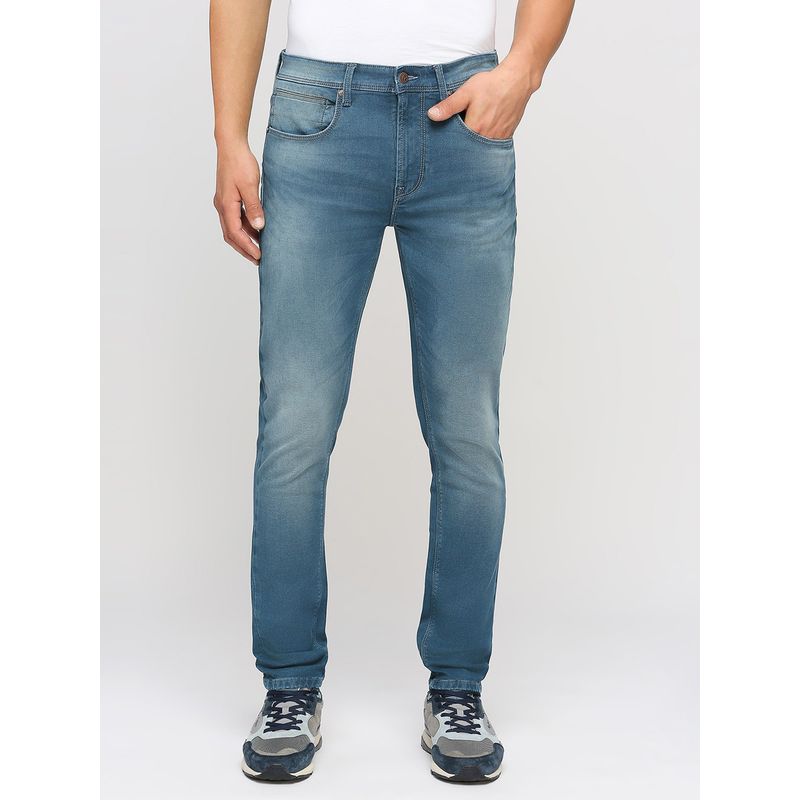 Pepe Jeans Chinox Dark Blue Mid Rise Skinny Jeans (30)