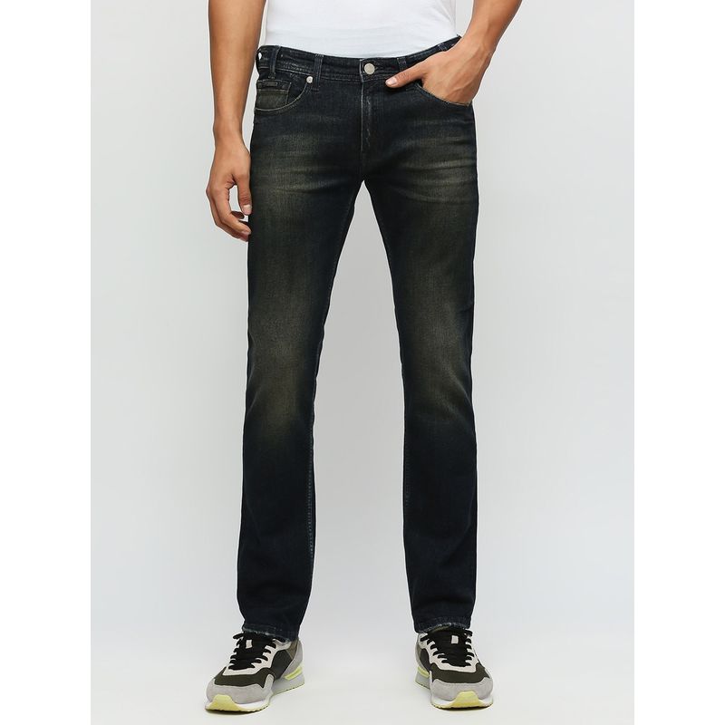 Pepe Jeans Vapour Blue Mid Rise Slim Fit Jeans (38)